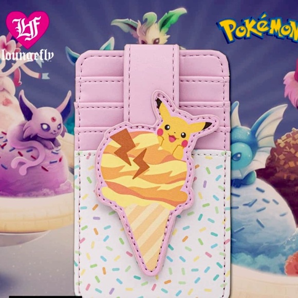 Loungefly Accessories - Loungefly Pokémon ice cream cardholder NWT